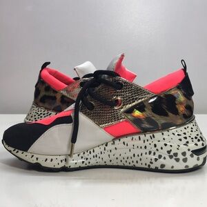 Steve Madden Cliff Chunky Wedge Sneaker Size 9